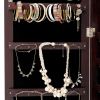 LEDs Mirror Jewelry Cabinet