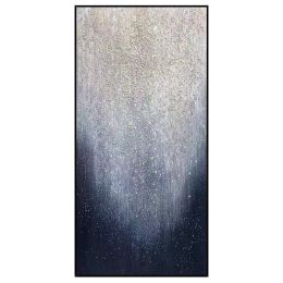 Large Size Hand Painted Oil Painting On Canvas Stars Shine Modern Home Decor Abstract Wall Art Picture For Living Room Gift (size: 40x80cm)