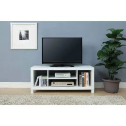 47" TV Stand for TVs up to 42" Espresso;  Antique Oak;  Black Oak;  White (Color: White)